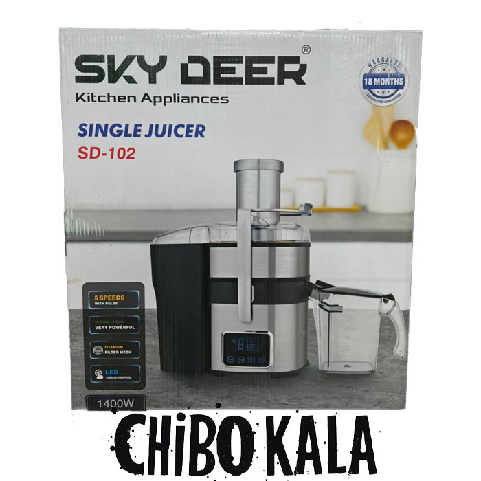 آبمیوه گیری تک کاره اسکای در مدلSD-102