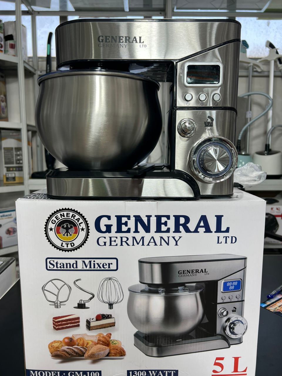 همزن کاسه دار جنرالGM100