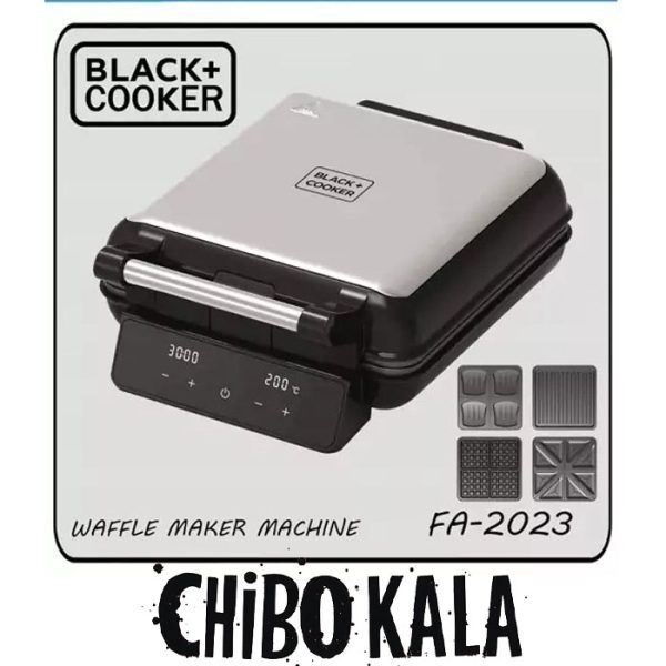 ساندویچ ساز چهار کاره بلک کوکر FA-2023ساندویچ ساز چهار کاره بلک کوکر FA-2023