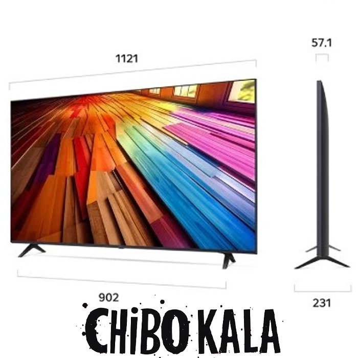 تلویزیون ال جی مدل UT80006 سایز ۵۰ اینچ Ultra HD 4K LED