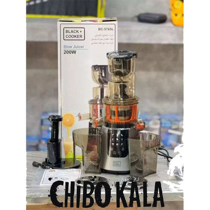 عصاره گیر ۴کاره بلک کوکرBC576