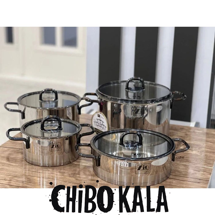 سرویس قابلمه استیل زیو137826